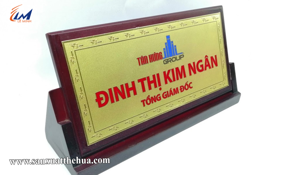 BIỂN CHỨC DANH LOẠI CHỮ A