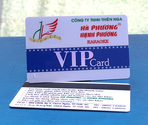 In thẻ hội viên, thành viên bằng nhựa pvc
