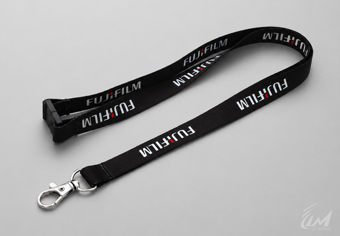 Dây đeo thẻ Fujifilm chất liệu polyester