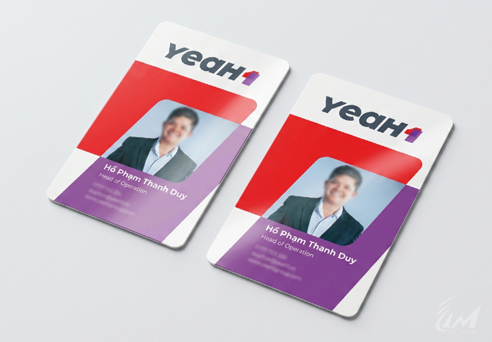thẻ nhân viên công ty giải trí