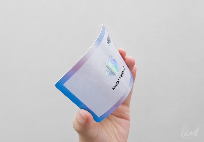 thẻ ép kim hiệu ứng hologram