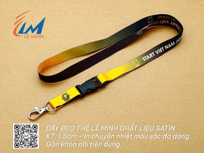 Mẫu Dây Đeo Thẻ Gắn Móc Khỉ